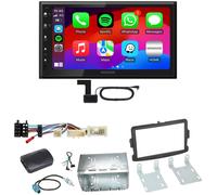 Kenwood DMX6523DABS Android Auto CarPlay Einbauset für Opel Vivaro Movano B