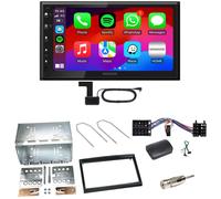 Kenwood DMX6523DABS Android Auto CarPlay Einbauset für Peugeot 307 Citroen C2 C3