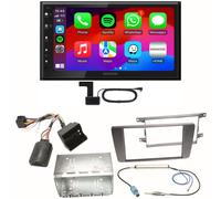 Kenwood DMX6523DABS Android Auto CarPlay Einbauset für Skoda Octavia 2 Yeti 5L