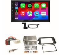 Kenwood DMX6523DABS Android Auto CarPlay Einbauset für Suzuki SX 4 Fiat Sedici