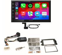 Kenwood DMX6523DABS Android Auto CarPlay Einbauset für Suzuki SX4 Fiat Sedici