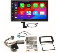 Kenwood DMX6523DABS Android Auto Einbauset für Mercedes CLK W209 Facelift