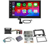 Kenwood DMX6523DABS Android Auto Einbauset für Mercedes Sprinter W906 Crafter