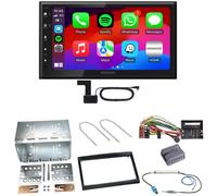 Kenwood DMX6523DABS Android Auto Einbauset für Peugeot 207 307 Partner Expert