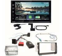 Kenwood DMX7722DABS Android Auto CarPlay Bluetooth Einbauset für Kia Venga