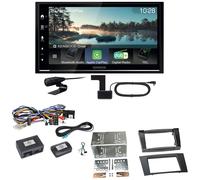 Kenwood DMX7722DABS Android Auto CarPlay Einbauset für Mercedes W211 CLS W219