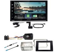 Kenwood DMX7722DABS Android Auto CarPlay Einbauset für Opel Movano ab 2019