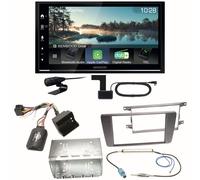 Kenwood DMX7722DABS Android Auto CarPlay Einbauset für Skoda Octavia 2 Yeti 5L