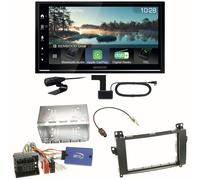 Kenwood DMX7722DABS Android Auto Einbauset für Mercedes A W169 B Klasse W245