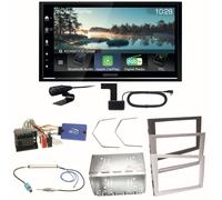 Kenwood DMX7722DABS Android Auto Einbauset für Opel Signum Corsa C Tigra Twintop