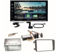 Kenwood DMX7722DABS CarPlay Einbauset für Mercedes C-Klasse W203 CLK W208 W209