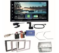 Kenwood DMX7722DABS CarPlay Einbauset für Opel Omega B Meriva A Agila Vivaro