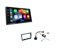 KENWOOD DMX7722DABS inkl. Installations-Kit mit LFB für Fiat Ducato Serie 7 ab Bj. 2014-2022