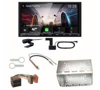 Kenwood DMX8021DABS Android Auto CarPlay Einbauset für Golf 4 Passat 3B 3BG Lupo