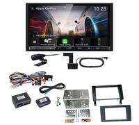 Kenwood DMX8021DABS Android Auto CarPlay Einbauset für Mercedes SLK R171