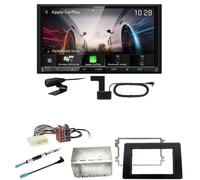 Kenwood DMX8021DABS Android Auto CarPlay Einbauset für Opel Movano ab 2019