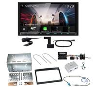 Kenwood DMX8021DABS Android Auto Einbauset für Citroen C2 C3 Berlingo Jumpy