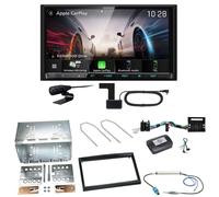 Kenwood DMX8021DABS Android Auto Einbauset für Citroen C2 C3 Berlingo Jumpy