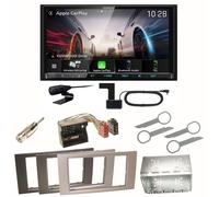 Kenwood DMX8021DABS Android Auto Einbauset für Ford Focus C-Max Fiesta Transit