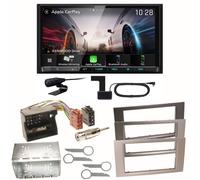 Kenwood DMX8021DABS Android Auto Einbauset für Ford Focus Fusion Galaxy S-Max