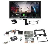 Kenwood DMX8021DABS Android Auto Einbauset für Mercedes Sprinter W906 Crafter