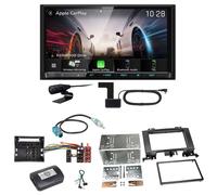 Kenwood DMX8021DABS Android Auto Einbauset für Mercedes Sprinter W906 Crafter