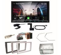 Kenwood DMX8021DABS CarPlay Einbauset für Opel Omega B Meriva A Agila Vivaro