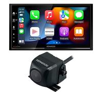KENWOOD DMX809S eXcelon 6,95 Zoll kapazitiver Touchscreen, Autoradio | Plus Kenwood CMOS-230 Rückfahrkamera