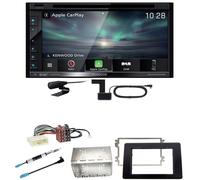 Kenwood DNX-5190DABS CarPlay Android Auto Einbauset für Renault Master 3 ab 2019