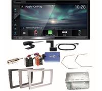 Kenwood DNX-5190DABS Carplay CD Einbauset für Opel Omega B Meriva A Agila Vivaro