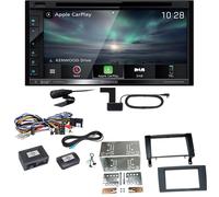 Kenwood DNX-5190DABS Navi Carplay Android Auto Einbauset für Mercedes SLK R171