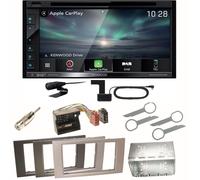 Kenwood DNX-5190DABS Navi CarPlay Einbauset für Ford Focus C-Max Fiesta Transit
