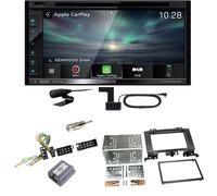 Kenwood DNX-5190DABS Navi CarPlay Einbauset für Mercedes Sprinter W906 Crafter
