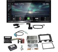 Kenwood DNX-5190DABS Navi CarPlay Einbauset für Mercedes Sprinter W906 Crafter
