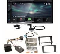 Kenwood DNX-5190DABS Navi CarPlay USB CD Einbauset für Mercedes SLK R171 ab 2008