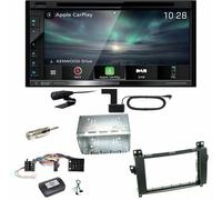 Kenwood DNX-5190DABS Navi Carplay USB MP3 Einbauset für Mercedes Vito Viano W639