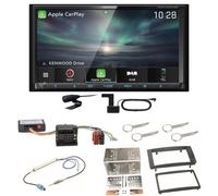 Kenwood DNX7190DABS - 2-DIN Navigation mit Apple CarPlay, Android-Auto, DAB+