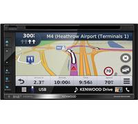 Kenwood DNX5190DABS Navigationssystem 17,1 cm (6.75") Touchscreen TFT Fixed Schwarz 2,1 kg