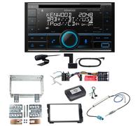 Kenwood DPX-7300DAB Bluetooth Digitalradio USB CD Einbauset für Kia Cee'd ED