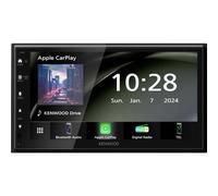 KENWOOD DMX5023DABS - 17,3 cm WSVGA (1024 x 600px) Moniceiver mit DAB+/FM, CarPlay, Android Auto, Apple & Android USB-Mirroring, Bluetooth, kapazitivem Touchpanel, DSP, 4 x 50 Watt, 3 x Pre-Out 2,5V