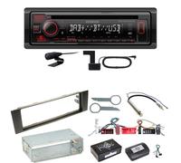 Kenwood KDC-BT450DAB Bluetooth Digitalradio CD Einbauset für Audi A3 8P 8PA