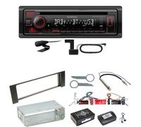 Kenwood KDC-BT450DAB Bluetooth Digitalradio CD Einbauset für Audi A4 B6 B7