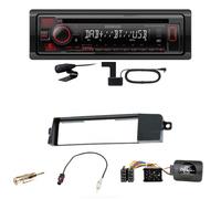 Kenwood KDC-BT450DAB Bluetooth Digitalradio CD Einbauset für BMW 3er E46
