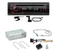 Kenwood KDC-BT450DAB Bluetooth Digitalradio CD Einbauset für Mercedes Citan W415