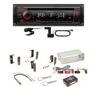 Kenwood KDC-BT450DAB Bluetooth Digitalradio Einbauset für Audi A3 8L