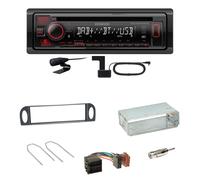 Kenwood KDC-BT450DAB Bluetooth Digitalradio Einbauset für Citroen C5 bis 07/2004
