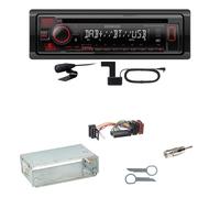 Kenwood KDC-BT450DAB Bluetooth Digitalradio Einbauset für Mercedes E-Klasse W124