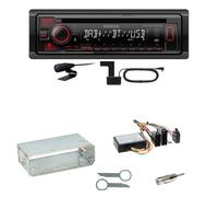 Kenwood KDC-BT450DAB Bluetooth Digitalradio Einbauset für Mercedes W210 ab 08/99