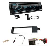 Kenwood KDC-BT760DAB Bluetooth Digitalradio CD USB Einbauset für BMW 3er E46
