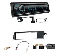 Kenwood KDC-BT760DAB Bluetooth Digitalradio CD USB Einbauset für BMW 3er E46